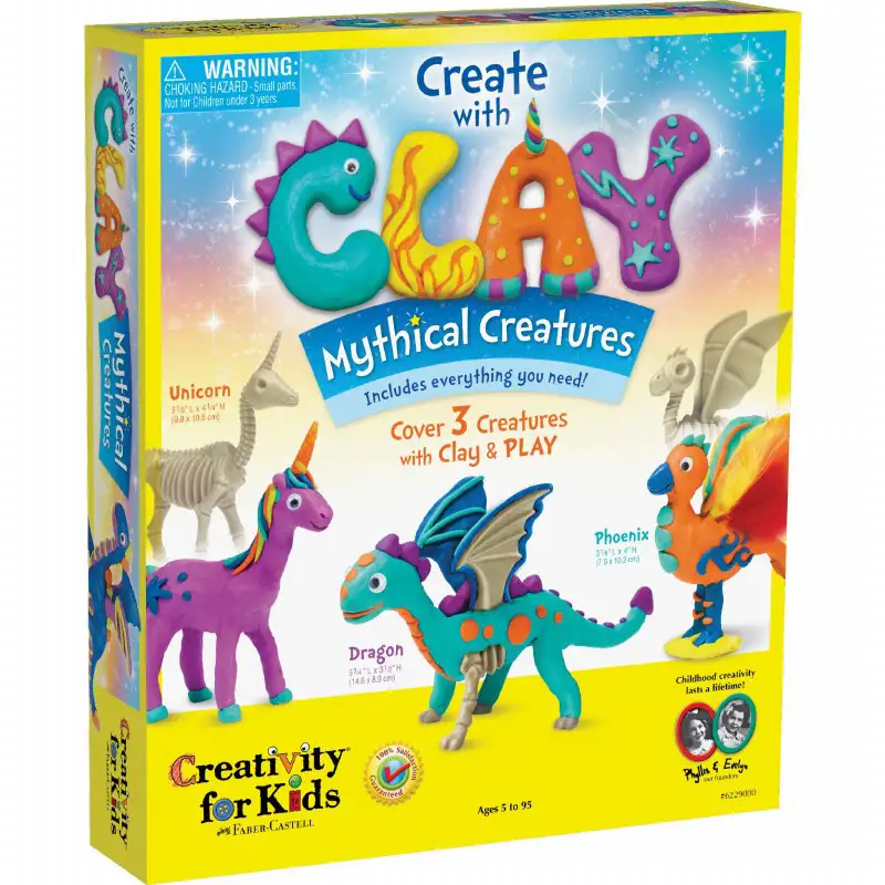 Creativity For Kids Create With Clay 6229000 Criaturas Miticas