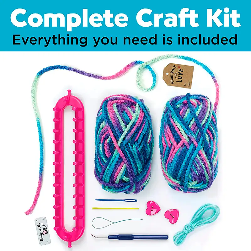 Creativity For Kids 6304000 Kit De Tejido Bufanda
