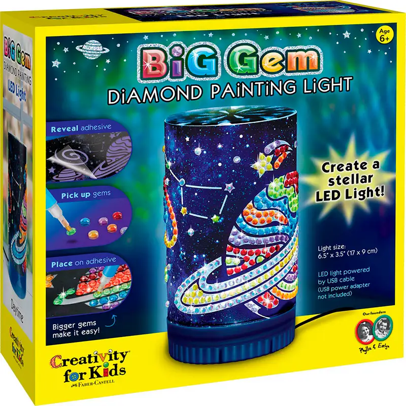 CREATIVITY FOR KIDS 6321000 Kit de Pintura de Diamante Grande