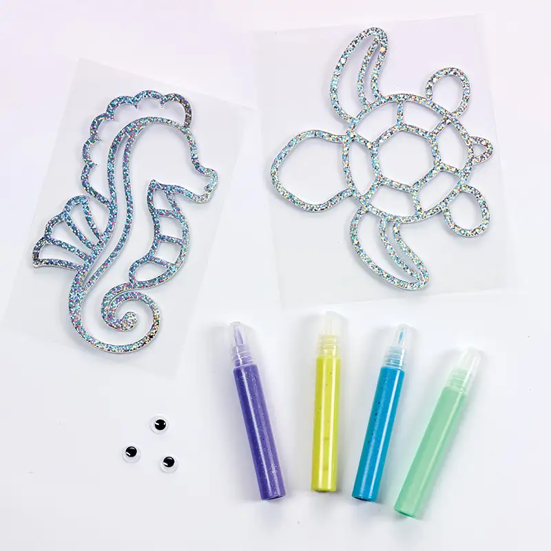 CREATIVITY FOR KIDS 6290000 Window Art Amigos de Oceano