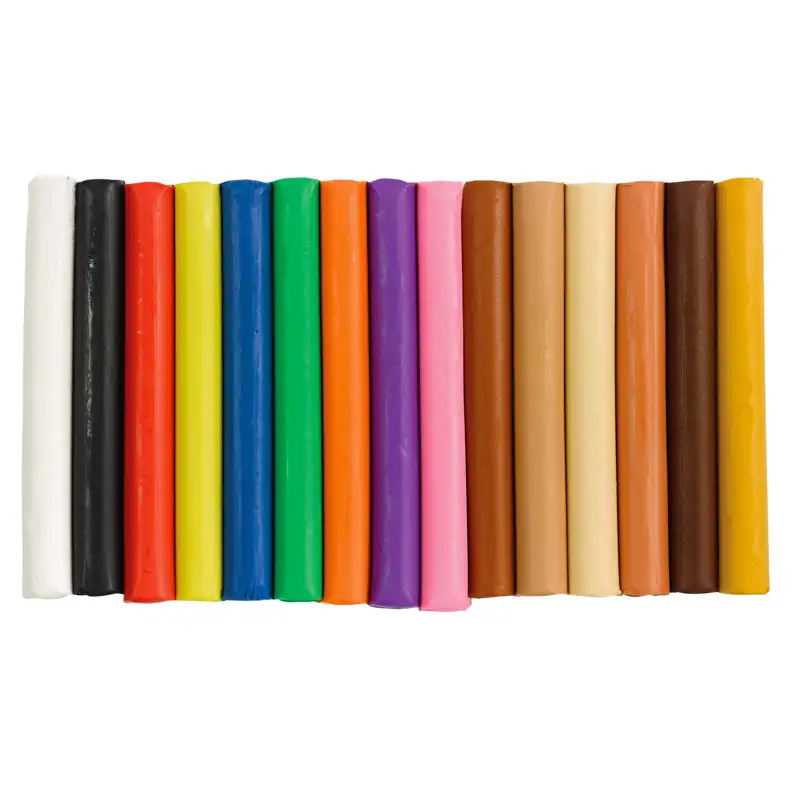 Faber Castell World Colors 14353 Paquete De 15 Barras De Plasticina