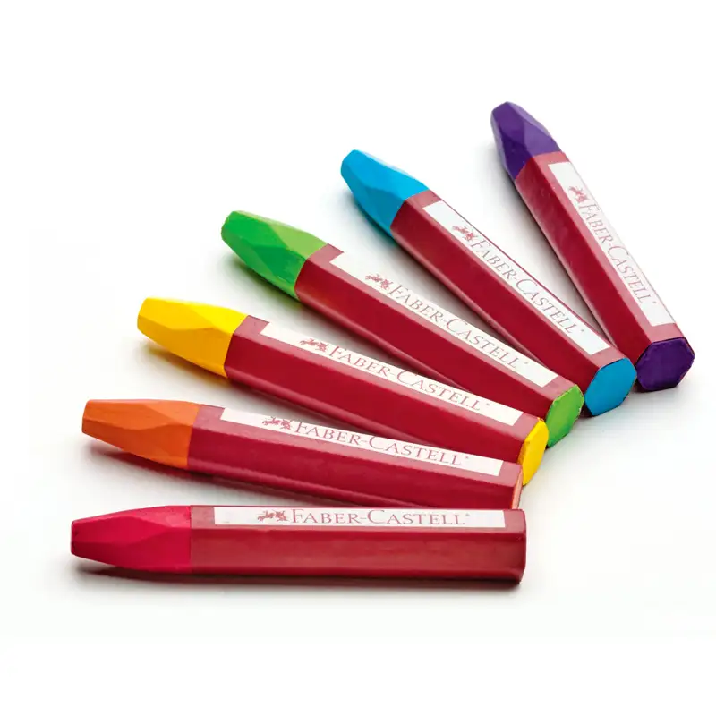 Faber Castell FC124024 Estuche De 24 Crayones Pastel Al Oleo