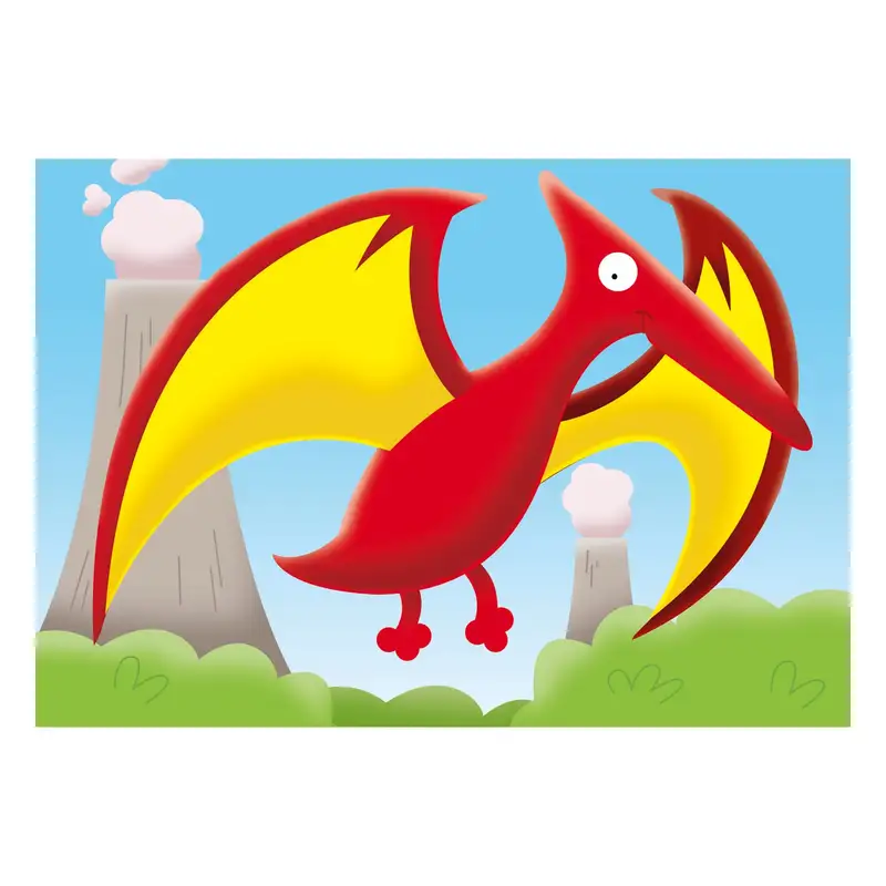 Ravensburger Rompecabezas Para Niños 07289 7 Jolly Dinos 2 3 4 Y 5 Piezas