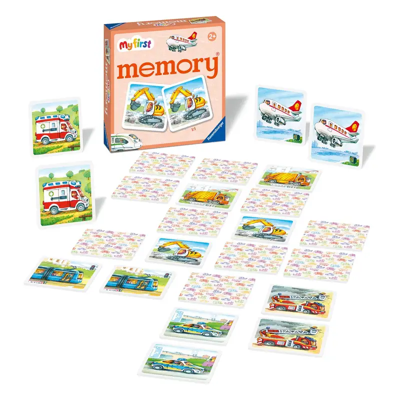 Ravensburger My First Memory 20878 Vehiculos