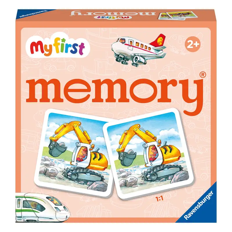 Ravensburger My First Memory 20878 Vehiculos