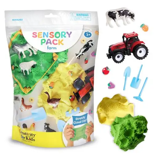 Creativity For Kids 6418000 Paquete Sensorial Arcilla De Granja