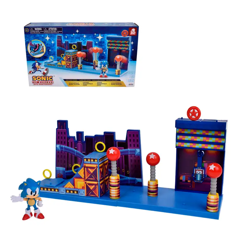 Jakks Pacific Sonic 406924 Set De Figura Studiopolis