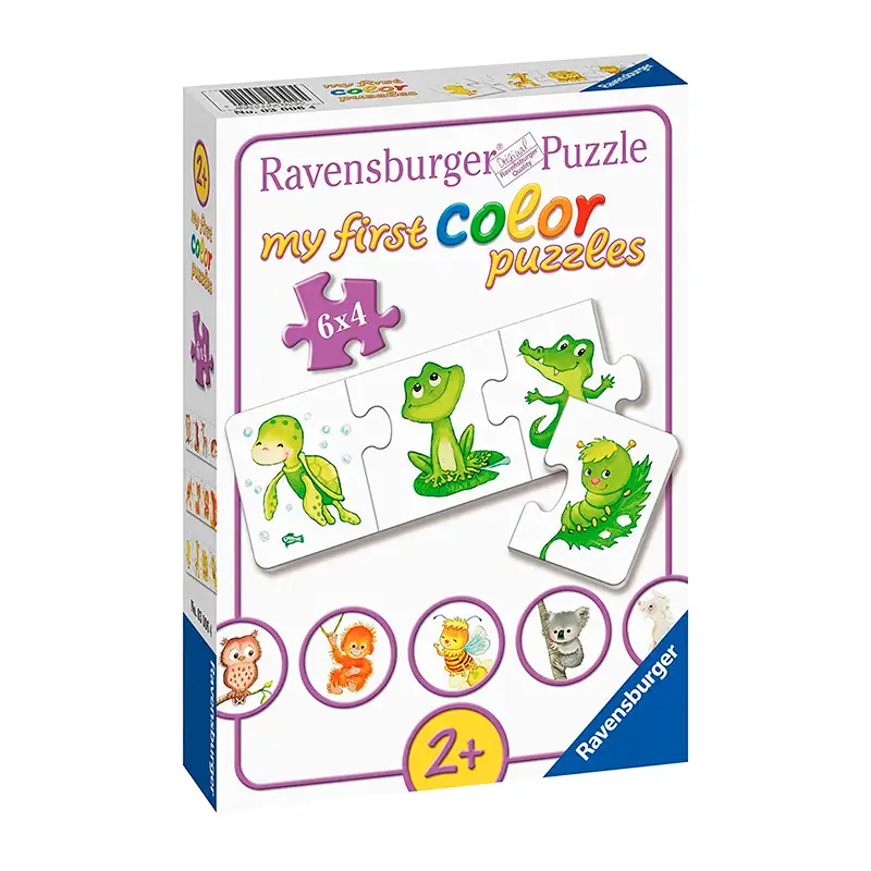RAVENSBURGER Rompecabezas Para Nios 30064 mi Primer Puzzle de Colores 6x4 Piezas