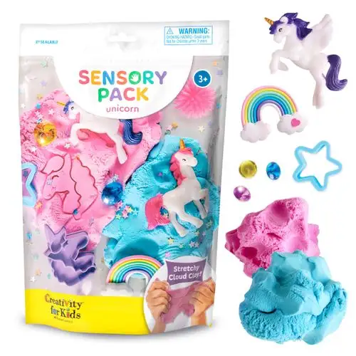 Creativity For Kids  6416000 Paquete Sensorial Arcilla De Unicornio (2)