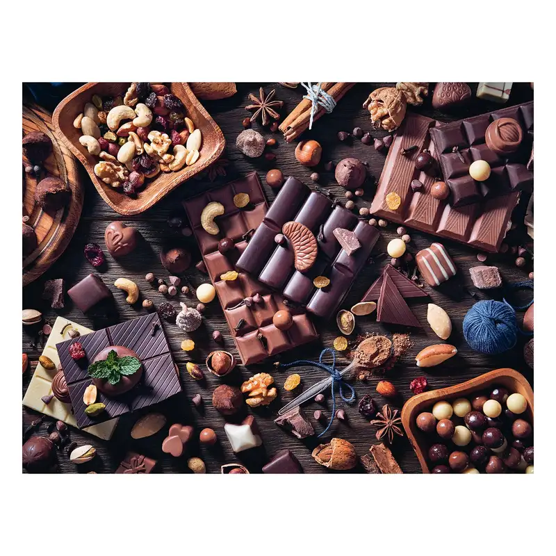 Ravensburger Rompecabezas 16715 9 Paraiso De Chocolate 2000 Piezas
