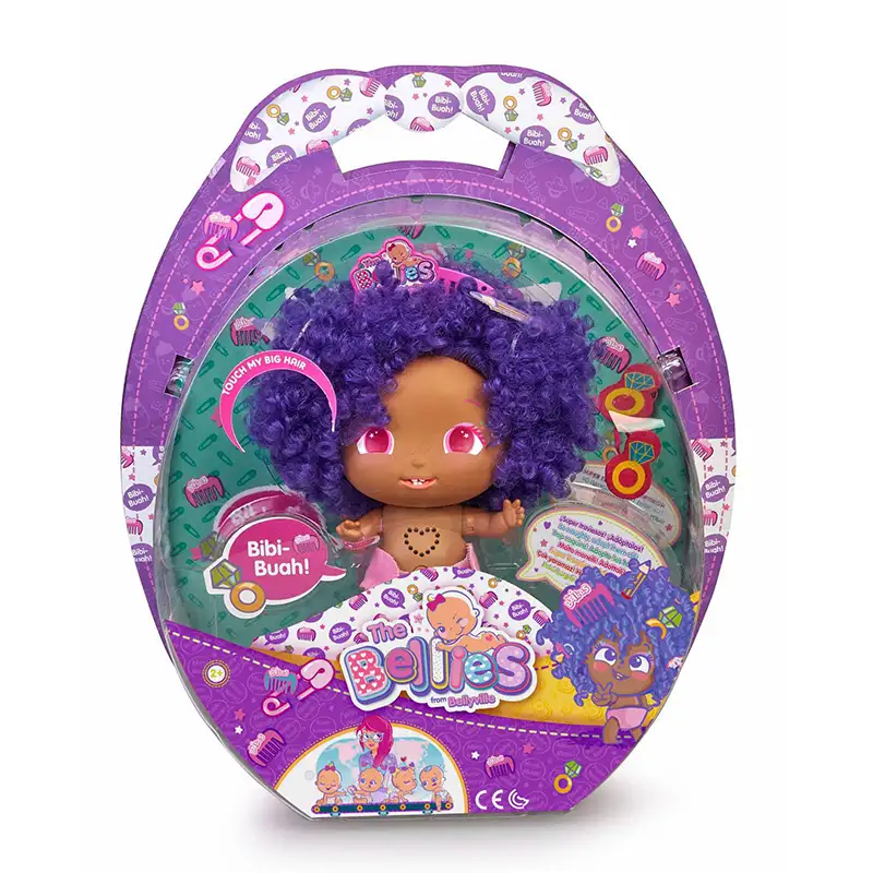 Boing Toys The Bellies 700015797 Mu¤Eca Bibi-Buah Afro