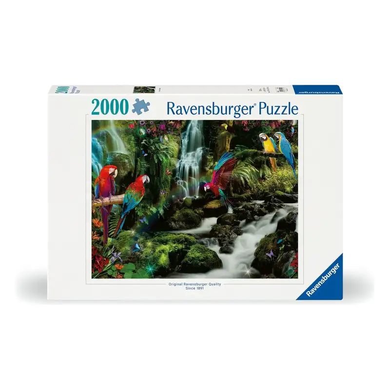 Ravensburger Rompecabezas 17111 8 Loros En La Selva 2000 Piezas