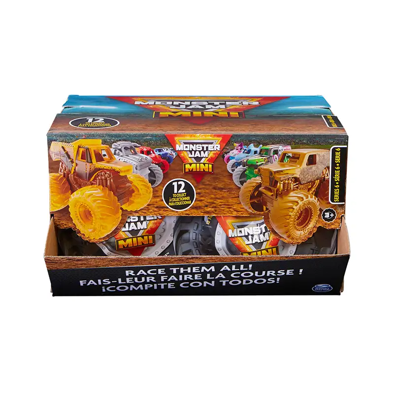 Spin Master Monster Jam 6061530 Mini Vehiculos De Coleccion Sopresa Serie 3 Surtido
