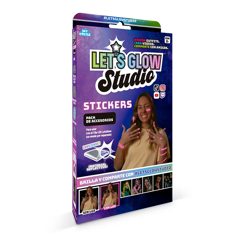Boing Toys Lets Glow Studio Lg3361S-Cdu Pack De Accesorios