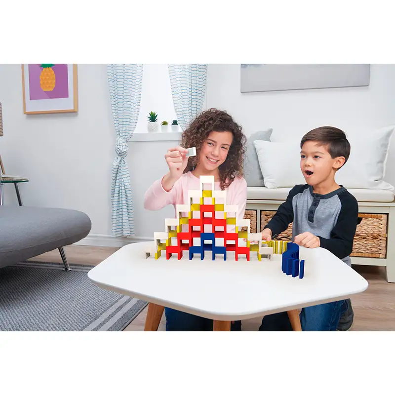 Boing Toys Games 6059227 Domino Lili Hevesh Set De Creaciones De Lujo