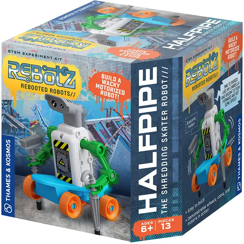 Thames & Kosmos Stem 552003 Rebotz: Halfpipe - The Shredding Skater Robot