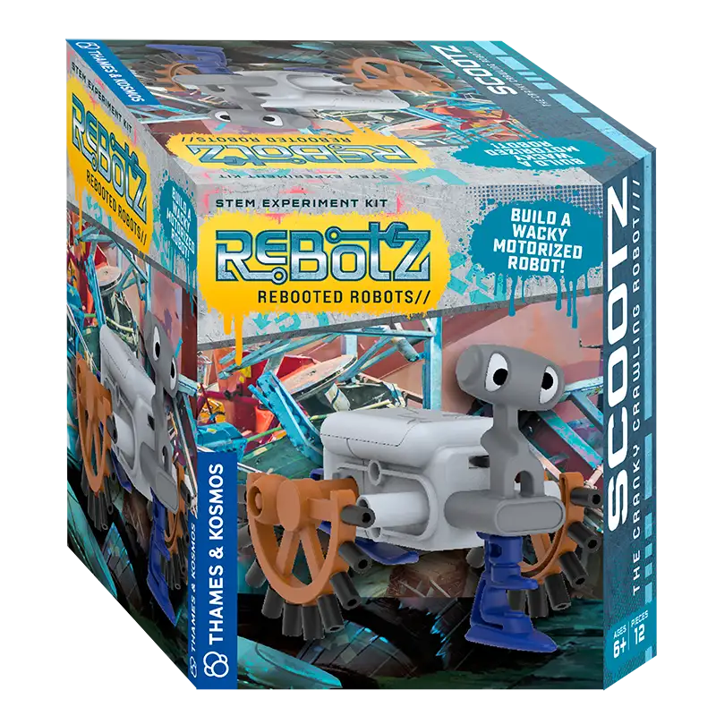 Thames & Kosmos Stem 552001 Rebotz: Scootz - The Cranky Crawling Robot