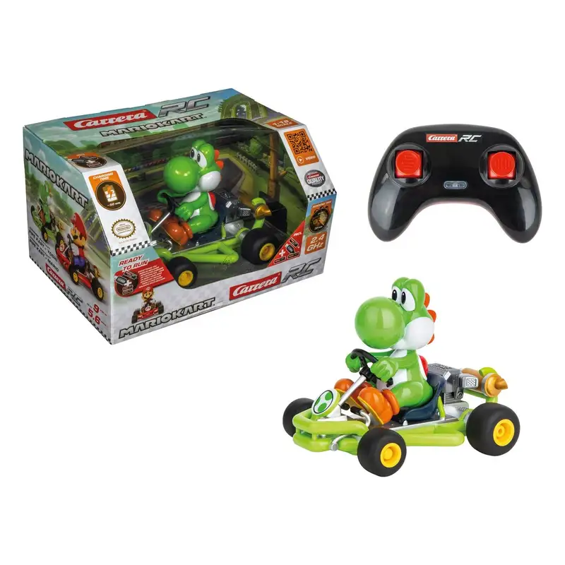 Carrera Rc 370200988 Mario Kart Pipe Kart Yoshi