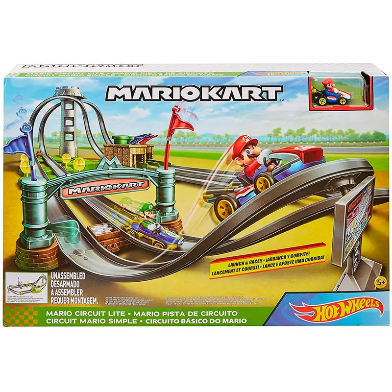Mattel Hot Wheels Ghk15 Pista De Circuito Mario Kart