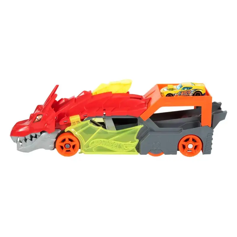 Mattel Hot Wheels Gtk42 Pista De Carreras Dragon Lunch Cars
