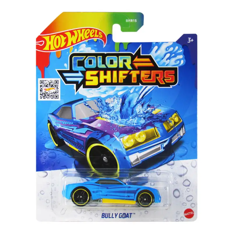 Mattel Hot Wheels  Bhr15 Vehiculo Color Shifter Bully Goat (Asst 20/24)