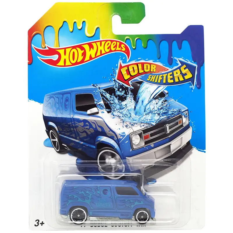 Mattel Hot Wheels  Bhr15 Vehiculo Color Shifter 77 Dodge Custom Van (Asst 21/24)