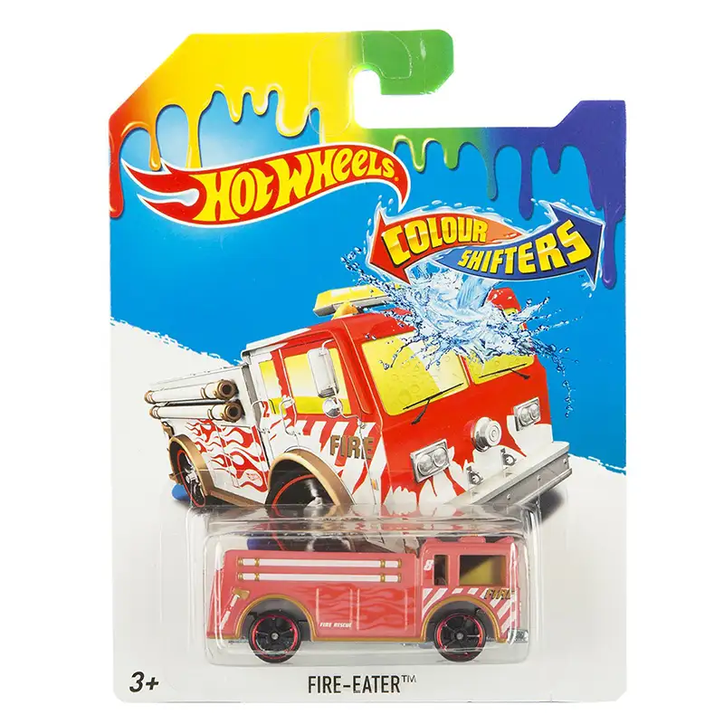 Mattel Hot Wheels  Bhr15 Vehiculo Color Shifter Fire Eater (Asst 24/24)