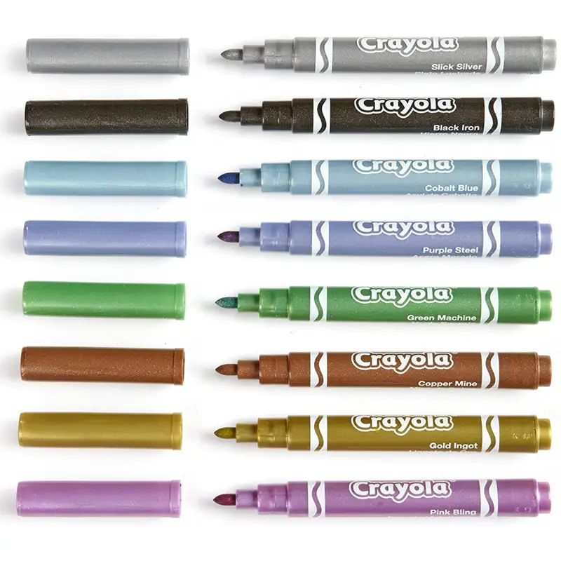 Crayola Marcador Metalicos 8 Colores