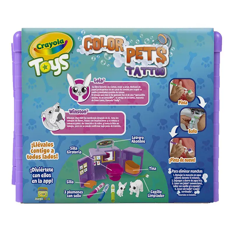 Crayola Scribble Scrubbie Pets Tatto Shop