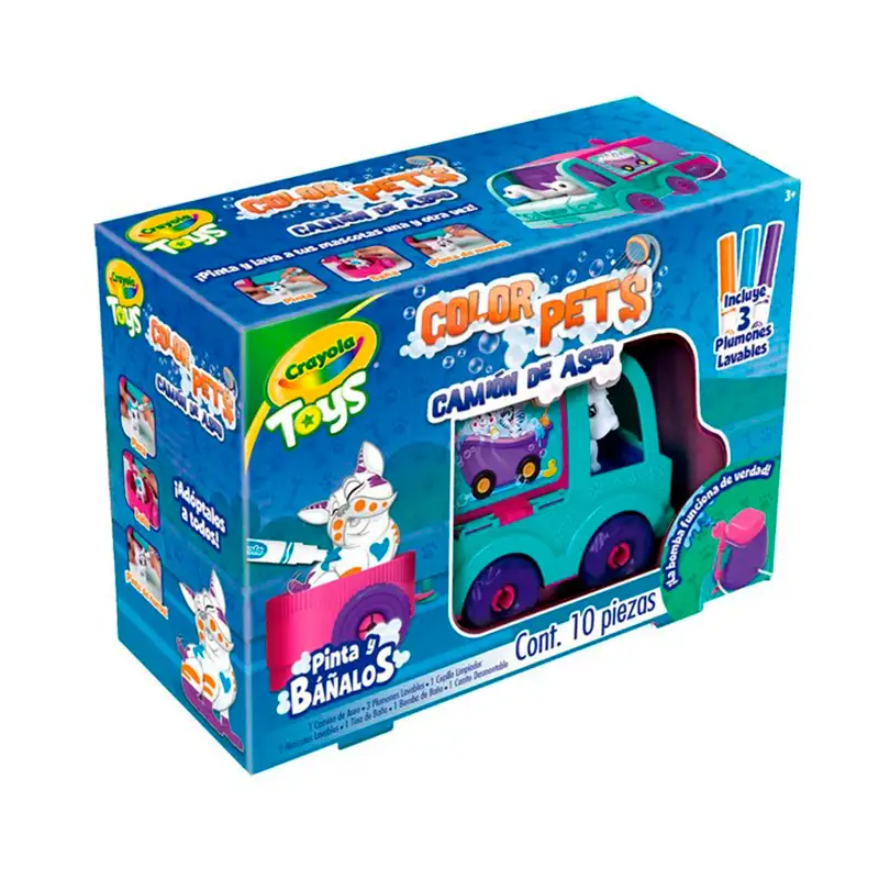 Crayola Color Pets Camion De Aseo