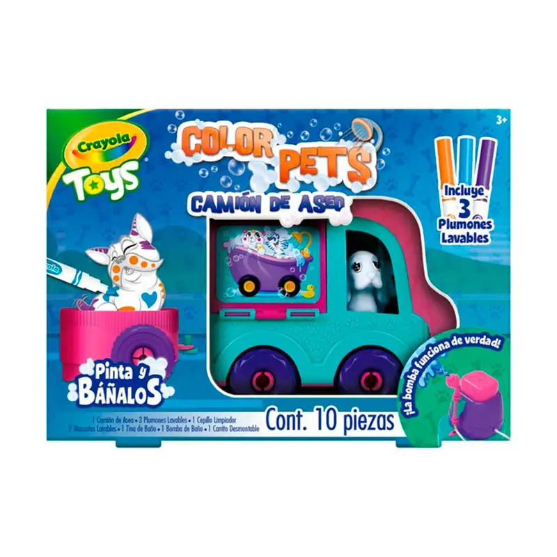 Crayola Color Pets Camion De Aseo