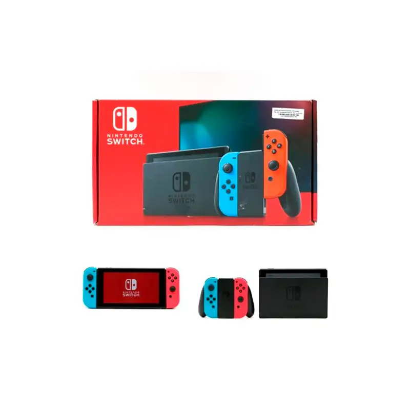 Consola Nintendo Switch 1.1 32Gb Stand Alone Neon Red & Neon Blue_Ns
