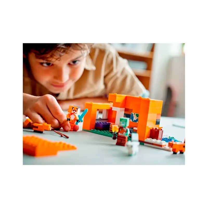 Lego Minecraft 21178 El Refugio Del Zorro