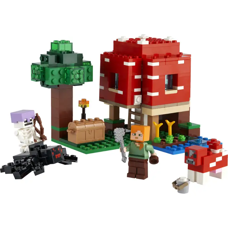 Lego Minecraft 21179 La Casa Champiñon