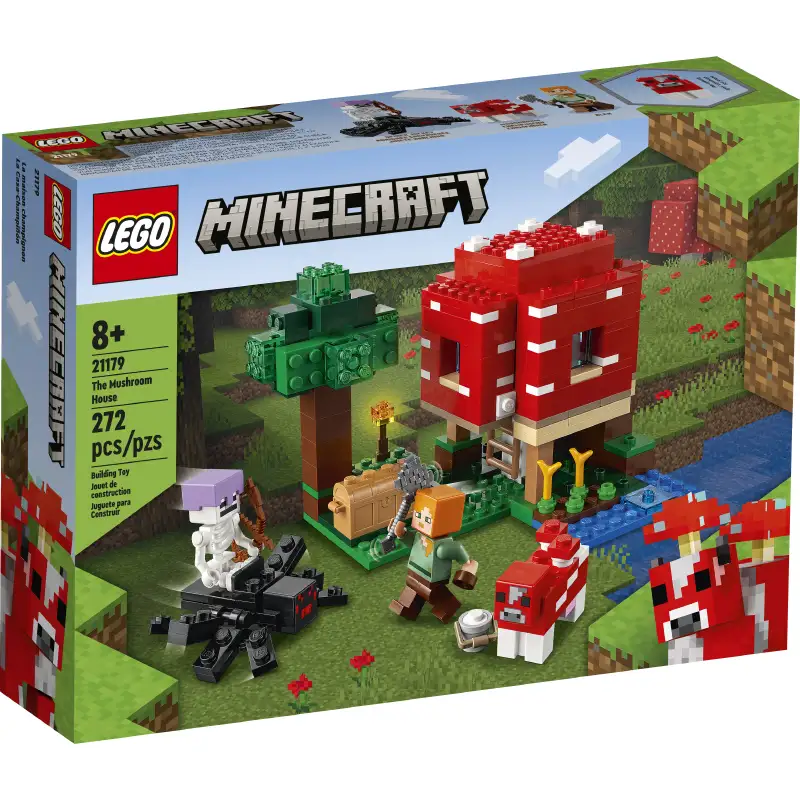 Lego Minecraft 21179 La Casa Champiñon