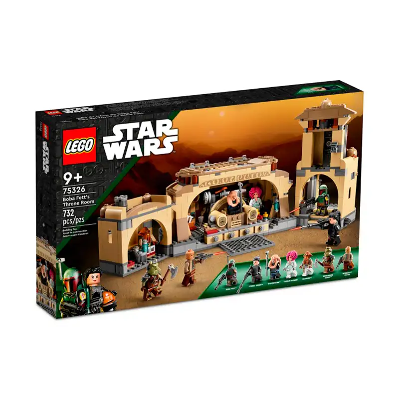 Lego Star Wars Tm Salon Del Trono De Boda Fett
