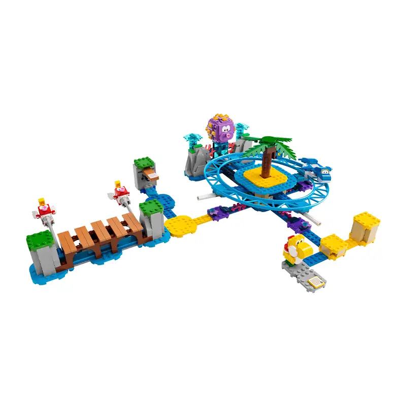 Lego Super Mario Juego De Expansión Big Urchin Beach Ride