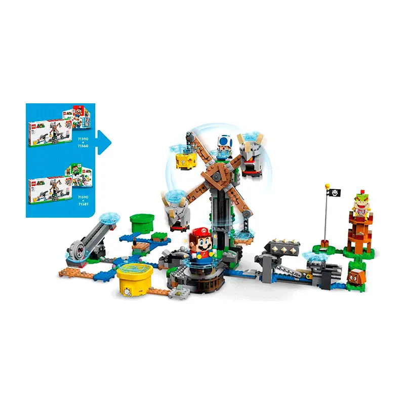Lego Super Mario Juego De Expansión Big Urchin Beach Ride