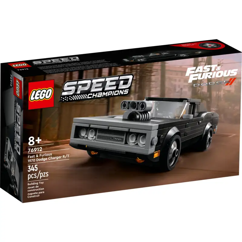 Lego Speed Champions 76912 Rapido Y Furioso 1970 Dodge Charger R/T