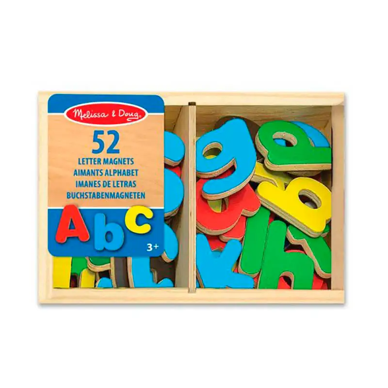 Melissa & Doug 10448 Imagenes De Madera Del Alfabeto Multicolor