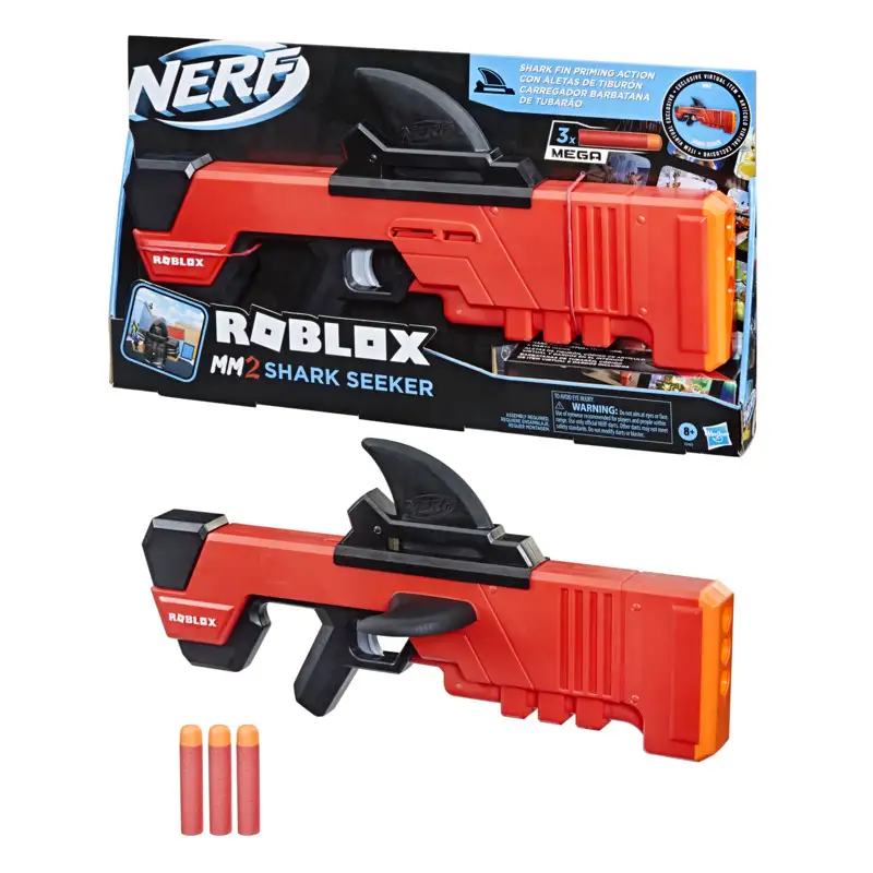 Hasbro Nerf F2489Sa00 Roblox Mm2 Buscador De Tiburones