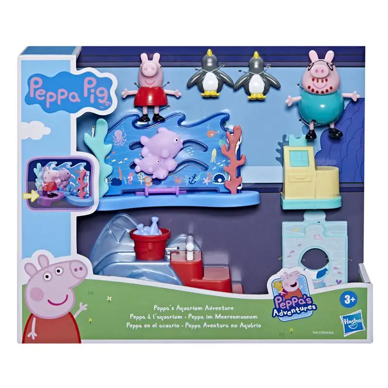 HASBRO Peppa Pig Experiencias Cotidianas Ast Supermercado Y Acuario