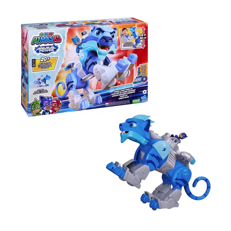 Hasbro Pj Mask F52025L00 Animal Power Tigre Azul