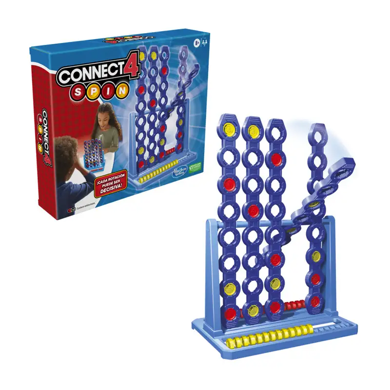 Hasbro Games F57505730 Juego Conect 4 Spin