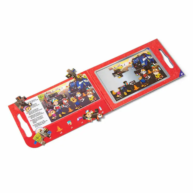 MELISSA & DOUG Paw Patrol Magnetic Take-Along Jigsaw Puzzles - Big Truck Pups