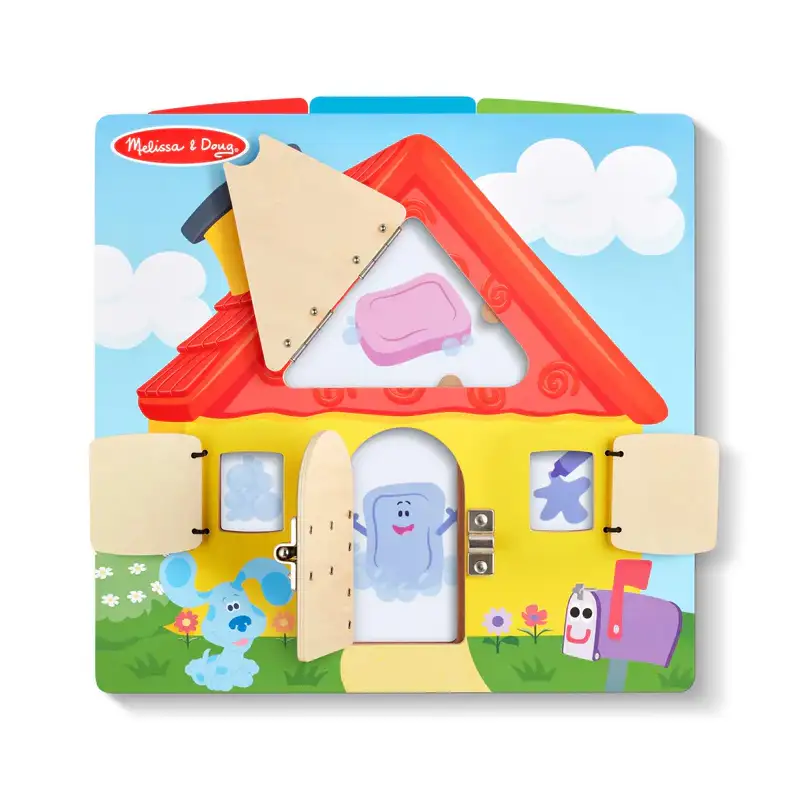 Melissa & Doug Blues Clues & You! Wooden Lift-The-Flap Activity Board