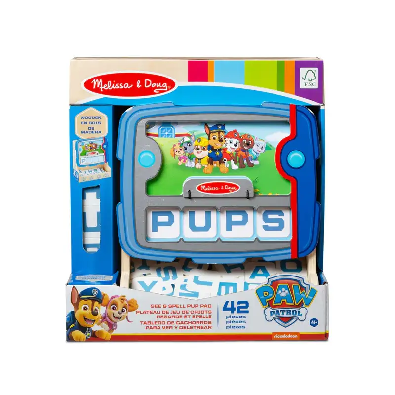 MELISSA & DOUG Paw Patrol 2 See & Spell Pup Pad