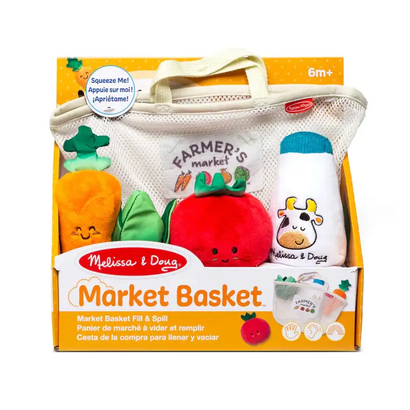 Melissa & Doug Market Basket Fill & Spill
