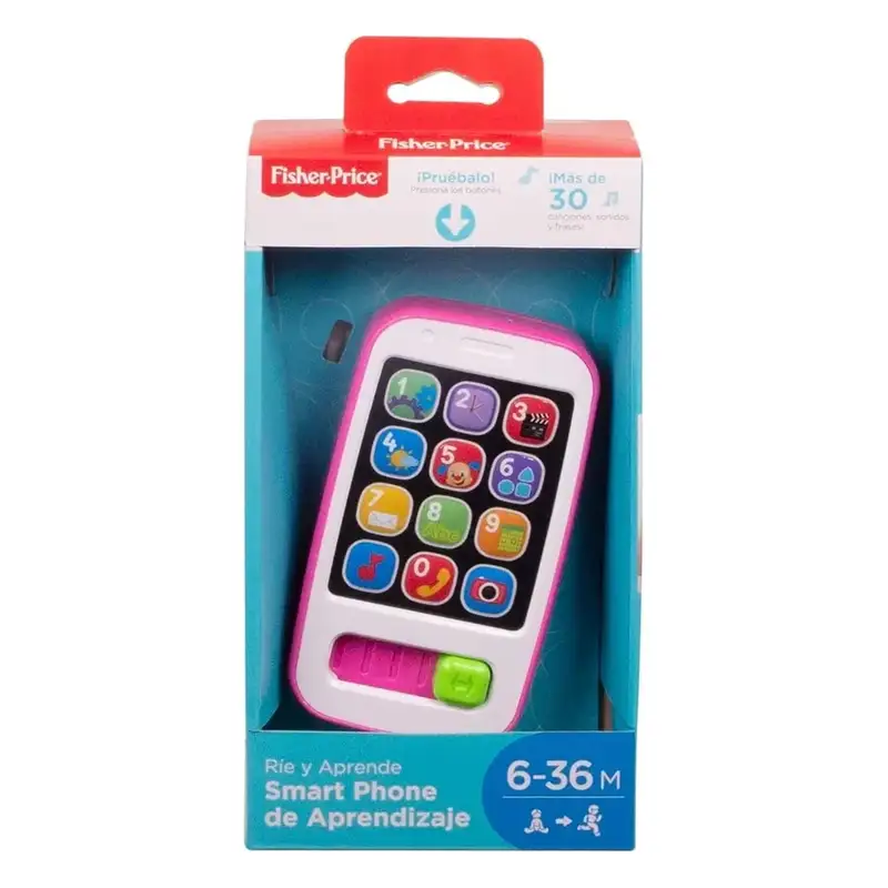 Mattel Fisher Price Dkk12 Telefono Inteligente Rosado