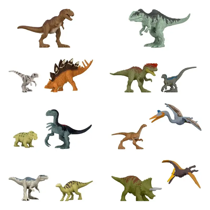 Mattel Jurassic World Gwp39  Pack De Mini Dinosaurios Surtido